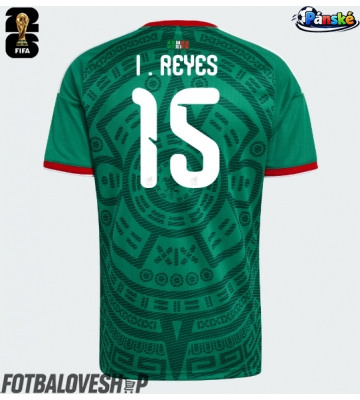 Mexiko Israel Reyes #15 Domácí Dres MS 2026 Krátký Rukáv